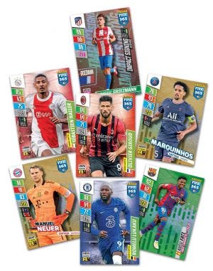 PANINI FIFA 365 ADRENALYN XL™ 2022 Update Edition - carduri lipsă - Captains - Fans Favourites