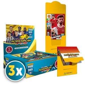 Panini FIFA 365 Adrenalyn XL™ 2022 colecția oficială de carduri de schimb SET PLATINUM N. 3