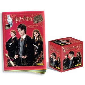 HARRY POTTER Vrăjitoare și vrăjitori - 50 de pachete cu abțibilduri + un album de abțibilduri