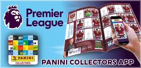Panini Premier League Collectors App